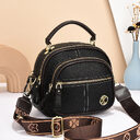 Versatile Crossbody Bag For Women Multi-zipper Design Shoulder