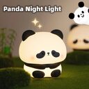 Panda LED Night Light Cute Silicone USB Rechargeable