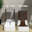 Cat And Dog Water Dispenser Food Automatic Feeder