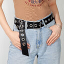 Men And Women Fashion Hollow Belt Personality Punk