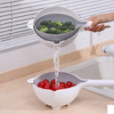 Double-layer Drain Basket Home Living Room Creative Kitchen