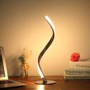 Snake Lamp Spiral Table Bedroom Bedside Small Night