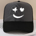Face Peaked Cap Sunshade Baseball Outdoor Riding Printing