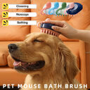 Soft Silicone Pets Hair Remover Comb Handheld Bath