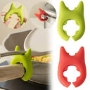 Multifunctional Spatula Holder Silicone Anti-overflow Spoon Cooking Pot