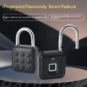 Fingerprint Lock Padlock Household Waterproof Password Cabinet Anti-theft