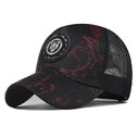 Gradient Color Cheetah Baseball Cap Men Women Plaid