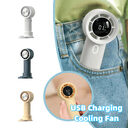 New High Speed Hand Held Fan Cooler Portable