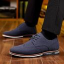 New Men's Casual Shoes Plus Size Matte Low-top