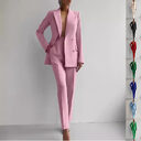 Casual Suits Fashion Long Sleeve Single-breasted Jacket Top