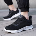 Men's Lace-up Running Shoes Mesh Lightweight Breathable Comfortable