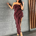 Summer Trend Skinny Women's Fashion Tube Top Backless
