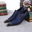 Trendy Leather Shoes Men's Fashion Brogue