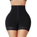 New Hip Slimming Clothes Abdominal Pants Zipper Lifting