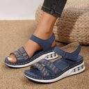 Summer Rhinestone Wedges Sandals Casual Sports Air Cushion