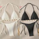 Special Fabric Split Swimsuit Swimwear Women's Outer Single