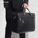 Leather Handbag Briefcase Napa Comfortable Texture Men's Real-leather