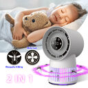 Creative 2-in-1 Mosquito Killing Mini Desk Fan Electric