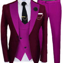 Men's Three-piece Suit Wedding Sina Best Man