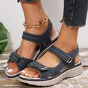 Casual Velcro-design Sandals Summer Comfortable Fish Mouth Sports