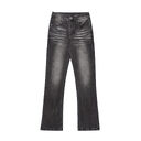 Washed Wear-white Jeans For Men
