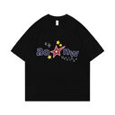 Letter Xingx Printed Short Sleeve Men Clothing Summer