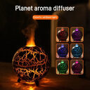 Creative Planet Colorful Atmosphere Lamp USB Humidifier 200ML
