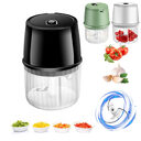 USB Rechargeable Electric Garlic Press Portable Wireless Food