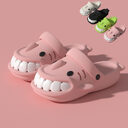 New Cute Funny Shark Slippers Summer Outerdoor Garden