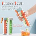 Ice Cube Mold Household Maker Food Grade Press