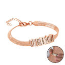 Names Beaded Bracelet Stainless Steel Personalized Jewellry Gift