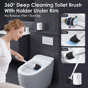 Home Fashion Simple Toilet Cleaning Brush Set