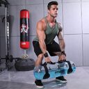 Transparent Cylindrical Weight-bearing Fitness Water Dumbbell Exercise Training