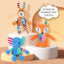 Interactive Dog Toys For Aggressive Chewers Squeaky Pet
