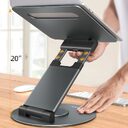 Notebook Bracket Laptop Aluminum Alloy Desktop Adjustable Base