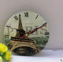 Home wooden table clock promotional gift