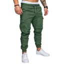 Men's Woven Fabric Casual Pants Corset