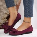Fashion Bowknot Flats Shoes Casual Round Toe Loafers
