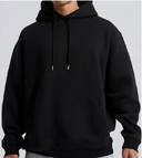Men's Solid Color Hooded Jumper