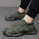 Fashion Lace Up Sock Shoes Men's Personalized Lightweight