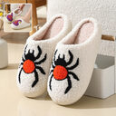 Halloween Spider Witch-hat Slippers Home Indoor Non-slip Floor