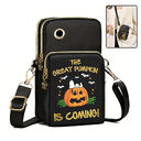 Halloween Pumpkin Pattern Phone Bag Coin Wallet Cute