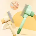Pet Grooming Brush One-Click Hair Removal Gentle