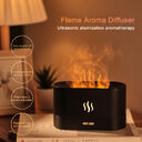 180ML USB Fragrance Essential Oil Diffuser Simulation Flame