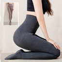 Winter High Waist Leggings With Sock Fashion Slim