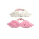 New Cat Specific Pet White Collar Angel Wing