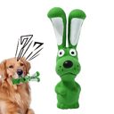 Pet Latex Toys Hippo Squeaky Animal Chew Soft