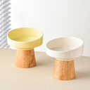 Cat Ceramic Bowl Puppy Dogs Food Water Dish