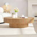 Modern Handmade Drum Coffee Table