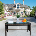 Outdoor Patio Furniture 1 Coffee Table With Clear